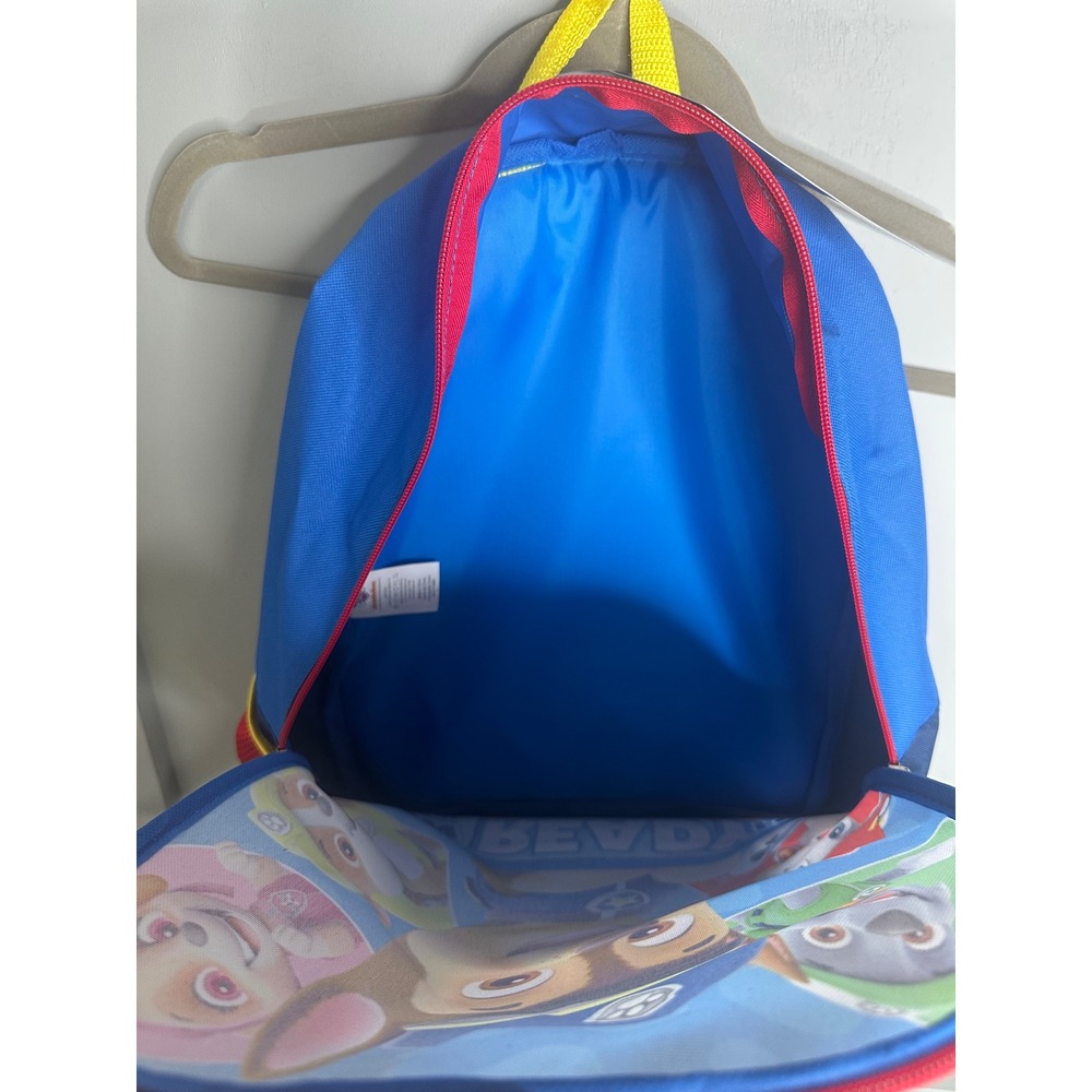 Paw Patrol Backpack and Lunch Box Set Kids Blue Red Yellow Nickelodeon‎ NWT - Picture 7 of 7
